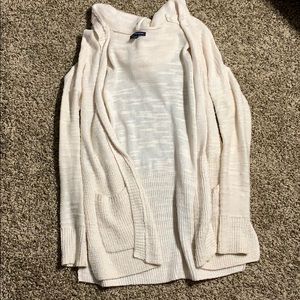 American Eagle Cream cardigan
